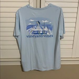 Vineyard Vines Sailfish Graphic Pocket Tee